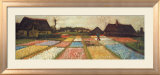 Flower Beds in Holland, c.1883 Prints by Vincent van Gogh