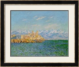 Old Fort At Antibes Prints by Claude Monet