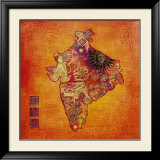 L'Esprit Indien Poster par Andrea Haase