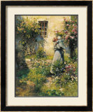 Jardín campesino Pósters por Robert William Vonnoh Jardín campesino Pósters por Robert William Vonnoh