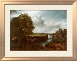 Vue sur la Stour près de Dedham Posters par John Constable