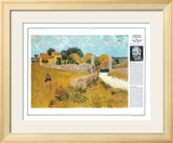 Masterworks of Art - Farmhouse Láminas por Vincent van Gogh Masterworks of Art - Farmhouse Láminas por Vincent van Gogh