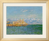 Old Fort At Antibes Posters by Claude Monet
