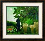 La Charmeuse de Serpents, c.1907 Lámina por Henri Rousseau