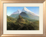Caspar David Friedrich - Mountain Majesty - Art Print Caspar David Friedrich - Mountain Majesty - Art Print
