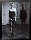 Danielle im schwarzen Dessus Affiches par Peter Furst
