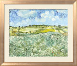 Die Ebene bei Auvers, c.1890 Póster por Vincent van Gogh