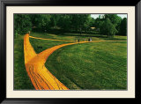 Wrapped Walk Ways VII, c.1978 Print by Christo 