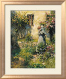 Jardín campesino Láminas por Robert William Vonnoh Jardín campesino Láminas por Robert William Vonnoh