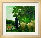 La Charmeuse de Serpents, c.1907 Affiches par Henri Rousseau