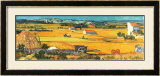 La cosecha en Arlés, ca.1888 Láminas por Vincent van Gogh
