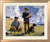 Dos chicos Pósters por Frank Weston Benson
