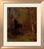 Elan Posters par Albert Bierstadt