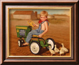 Tracteur Posters par David Lindsley