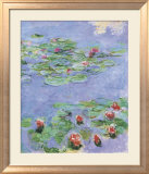 Water Lilies, c. 1914-1917 Affiche par Claude Monet