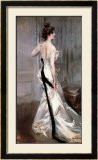 L'écharpe noire Affiches par Giovanni Boldini