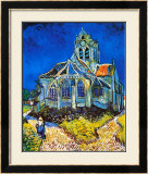 Iglesia de Auvers Láminas por Vincent van Gogh