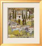 Church at Cassone sul Garda Pósters por Gustav Klimt Church at Cassone sul Garda Pósters por Gustav Klimt