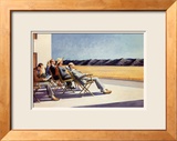 People in the Sun Affiches par Edward Hopper