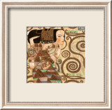 L'attente Posters par Gustav Klimt