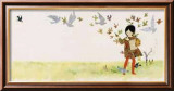 Feeding the Birds from Jennie's Hat Kunstdrucke von Ezra Jack Keats