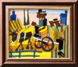 Chemin de l'église Art par William H. Johnson
