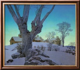 Hill Top Farm Prints by Maxfield Parrish