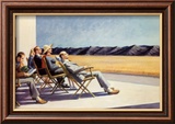 Gente al sol Láminas por Edward Hopper