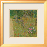 Orchard with Roses, c.1911 Posters par Gustav Klimt