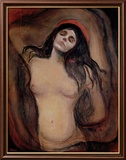 Madonna, c.1895 Prints by Edvard Munch