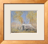 La Maison du Guide, parc AIgonquin Affiches par Arthur Lismer