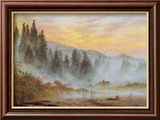 Matin Estampe encadrée par Caspar David Friedrich