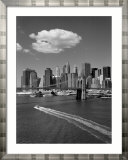 White Cloud over Brooklyn Bridge Affischer av Henri Silberman