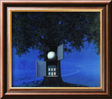 La Voix du Sang Affiche par Rene Magritte