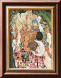 Death and Life Reprodukcje autor Gustav Klimt