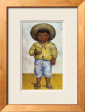 Petit garçon mexicain Poster par Diego Rivera