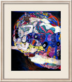 The Maiden Lámina giclée enmarcada por Gustav Klimt The Maiden Lámina giclée enmarcada por Gustav Klimt