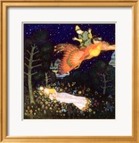 L'oiseau de feu Poster par Edmund Dulac