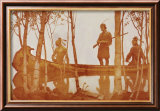 Le Dernier des Mohicans Affiches par Newell Convers Wyeth