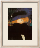 Mujer con sombrero Arte por Gustav Klimt