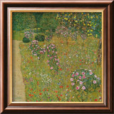 Orchard with Roses, c.1911 Poster by Gustav Klimt