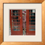 Cabine téléphonique, Londres, 1963 Poster par Norman Parkinson