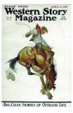 Western Story Magazine Poster