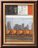 The Gates XXV Pósters por Christo