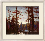 Marais aux castors Posters par Lawren S. Harris