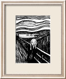 Scream Affiches par Edvard Munch