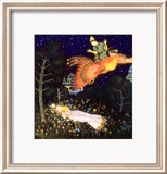 L'oiseau de feu Posters par Edmund Dulac