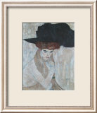The Black Feather Hat, 1910 Pósters por Gustav Klimt The Black Feather Hat, 1910 Pósters por Gustav Klimt