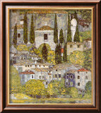 Eglise à Cassone Affiches par Gustav Klimt