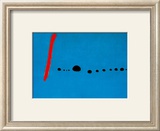 Bleu II Posters par Joan Miró
